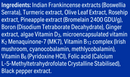 Arthritis supplement - rheumatoid