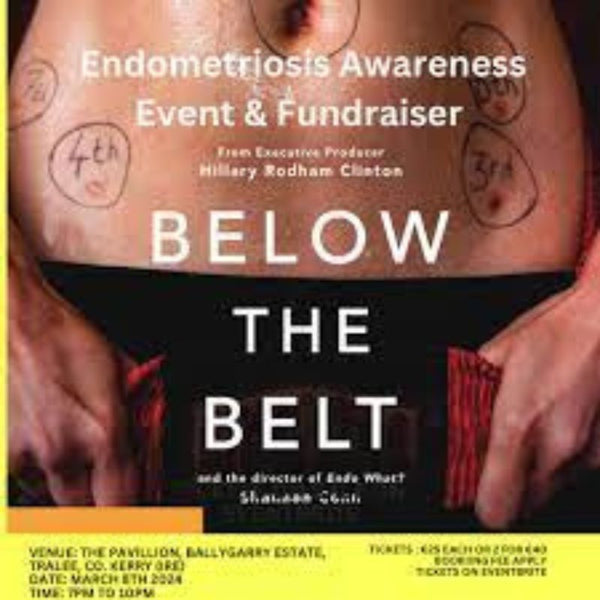 Phytaphix founder, Dr. Conor Kerley, a panelist at Endometriosis movie screening; 'Below The Belt'