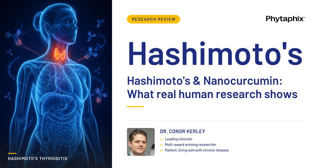 Hashimoto's & Nanocurcumin: What real human research shows. Dr Conor Kerley, Phytaphix.