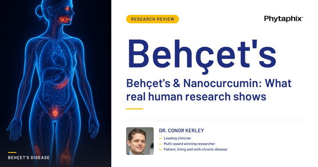 Behçet's & Nanocurcumin: What real human research shows. Dr Conor Kerley, Phytaphix.