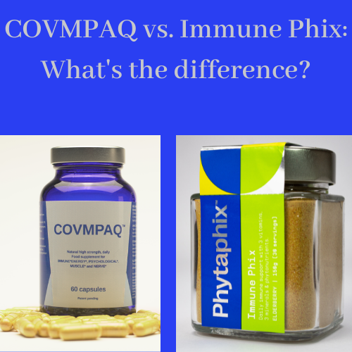 COVMPAQ vs. Immune Phix - what's the difference?