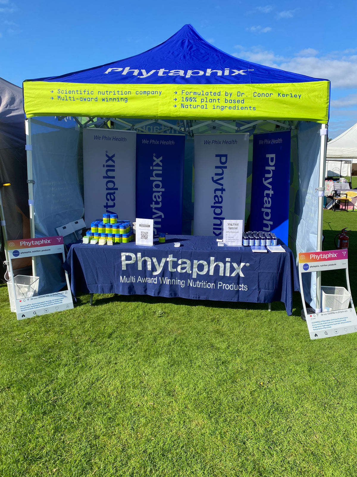 First ever exhibition for Phytaphix: VegFest 2022