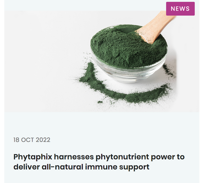 Ingredients Network feature Phytaphix!
