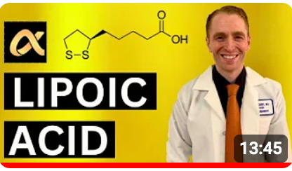 Multiple sclerosis (MS) expert neurologist speaks about Alpha Lipoic Acid