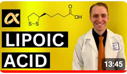 Multiple sclerosis (MS) expert neurologist speaks about Lipoic Acid