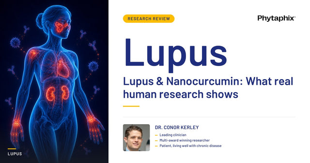 Lupus & Nanocurcumin: What real human research shows. Dr Conor Kerley, Phytaphix.