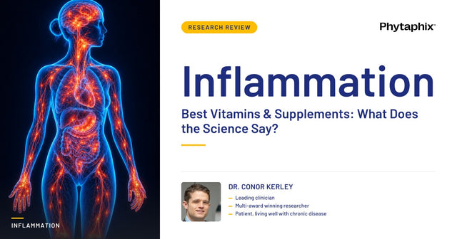 Best Vitamins & Supplements for Inflammation: What Does the Science Say?. Dr Conor Kerley, Phytaphix.