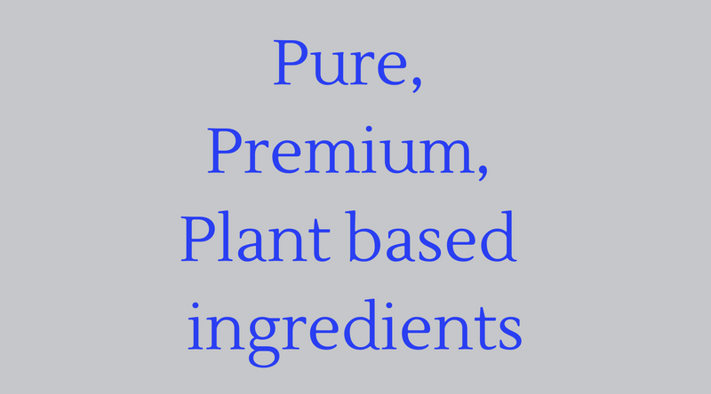 Phytaphix ingredients - we use pure, premium, plant based ingredients!