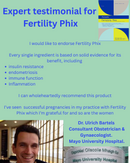 Fertility Phix (30 daily sachets)- best fertility supplement for males, females and IVF - Phytaphix