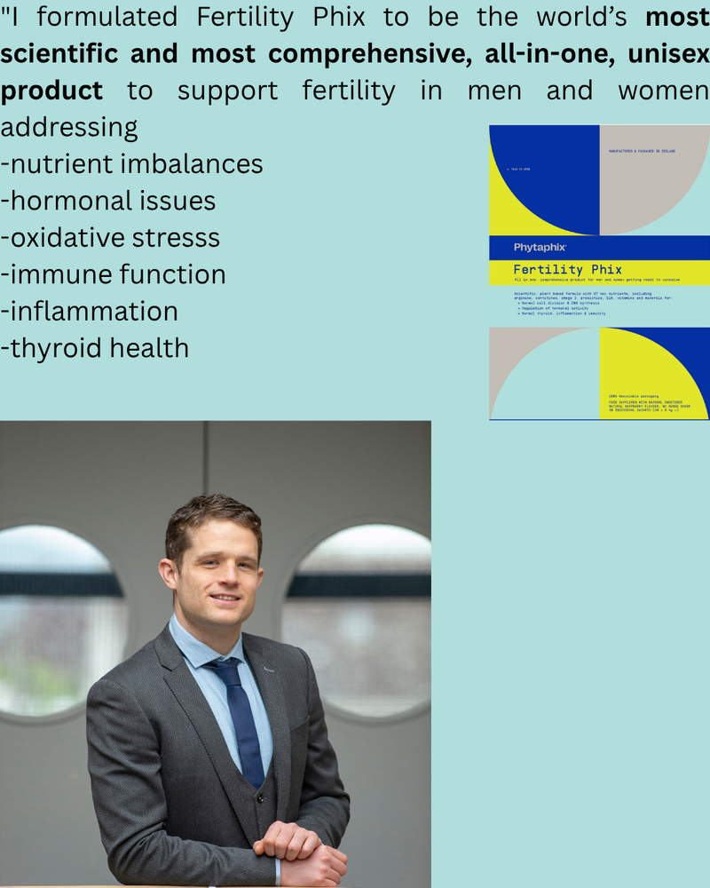 Fertility Phix (30 daily sachets)- best fertility supplement for males, females and IVF - Phytaphix