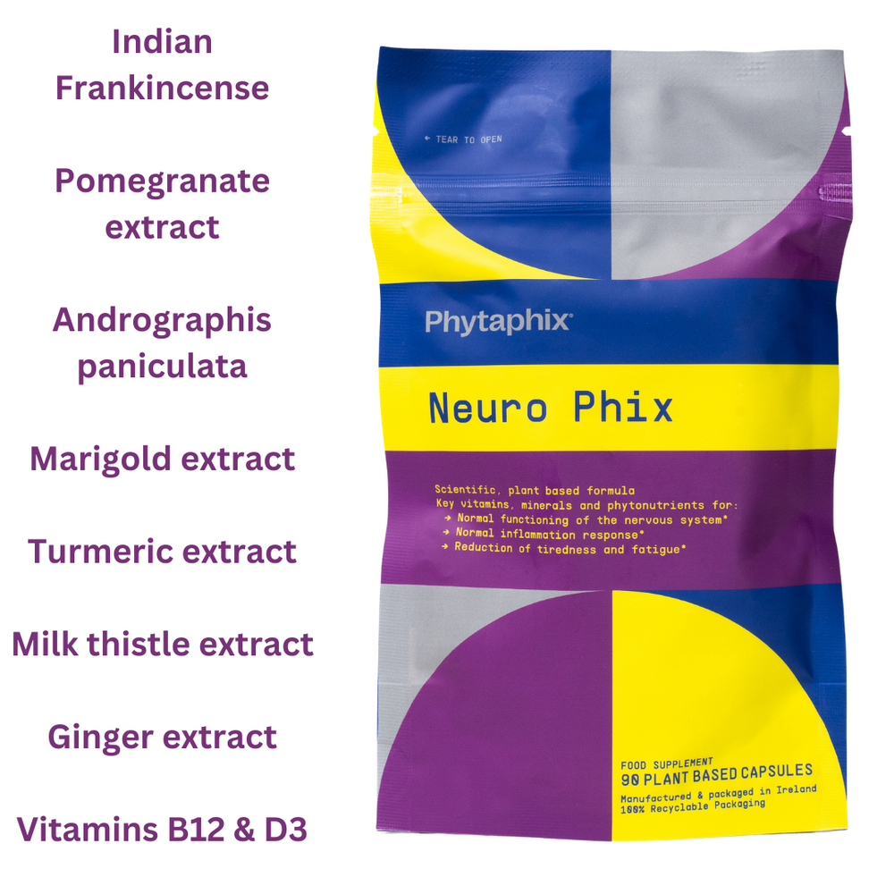 Neuro Phix (capsules) - Support normal nervous system & inflammation,