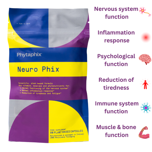 Neuro Phix (capsules) - Support normal nervous system & inflammation, reduce fatigue