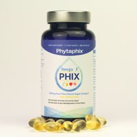 Vegan Omega-3 DHA 200mg | Plant-Based Algae Oil | 100% Vegan | 60 Capsules