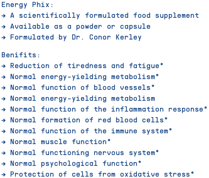 Supplement Chronic fatigue, fibromyalgia, long COVID