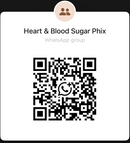 Heart & Blood Sugar Phix - advanced, scientific formula: 200mg Coenzyme Q10, Berberineand methulated B vitamins - Phytaphix