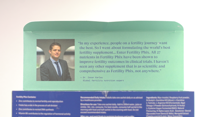 Fertility Phix (30 daily sachets)- best fertility supplement for males, females and IVF (now available)