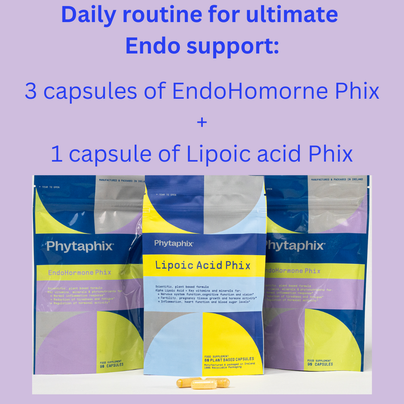 Endo Bundle (1) with Lipoic Acid Phix- Two month supply of 2 products - Phytaphix