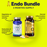 Endo Bundle: key benefits of Lipoic Acid Phix and Gold Standard Curcumin