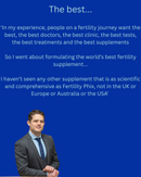 Fertility Phix (30 daily sachets)- best fertility supplement for males, females and IVF - Phytaphix