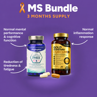 MS Bundle: key benefits of Lipoic Acid Phix and Gold Standard Curcumin