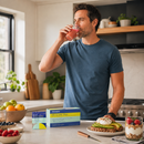 Man using Fertility Phix in his daily routine